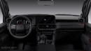 2025 Toyota Land Cruiser Black Edition rendering by AutoYa