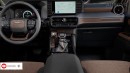 2025 Toyota Land Cruiser Mini rendering by AutoYa Interior