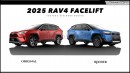 2025 Toyota RAV4 CGI facelift by Digimods DESIGN