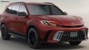 2025 Toyota Venza rendering by Digimods Design