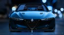 2026 Alfa Romeo Giulia Veloce Ti rendering by tda_automotive