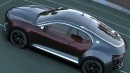 2026 Bugatti Tourbillon SUV rendering by Evren Ozgun Spy Sketch