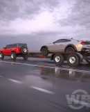 Ford Bronco Buck Wild & Ford Mustang Raptor rendering by wb.artist20