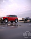 Ford Bronco Buck Wild & Ford Mustang Raptor rendering by wb.artist20