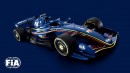 The FIA's 2026 Formula 1 car concept