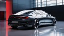 2026 Mercedes-Benz C-Class EV rendering