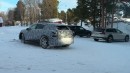 2026 Mercedes-Benz GLC EV spied by Andre Smirnov of The Fast Lane