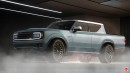 2026 Scout EV Pickup Truck rendering by Halo oto