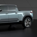 2026 Toyota Compact Pickup Truck rendering by KDesign AG