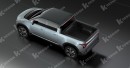 2026 Toyota Compact Pickup Truck rendering by KDesign AG