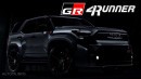 2026 Toyota GR 4Runner rendering by AutoYa