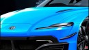 2026 Toyota GR Supra Mk6 rendering by Halo oto