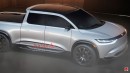 2027 Lucid Electric Pickup rendering by Halo oto