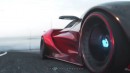 2050 Corvette rendering by carmstyledesign