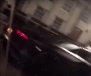 Lamborghini Aventador SV Roadster London Street Racing Crash