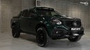 $240,000 Mercedes X-Class "Racing Green" Pickup Is Covered in Carbon