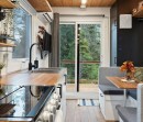 Tiny home on wheels boasts all the amenities you need for a weekend getaway
