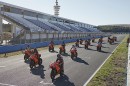 KTM RC 8C on the track in Jerez