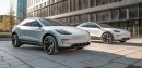 Tesla affordable EV rendering by vburlapp