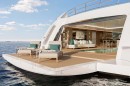Victorious Superyacht Beach Deck