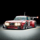 2JZ Lancia Fulvia Coupe HF Hill Climb rendering by demetr0s_designs