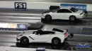 2JZ Nissan 240SX drags Nissan GT-R, C7 Corvette on DRACS