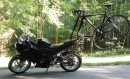 2x2 Motorcycle Bicycle Rack