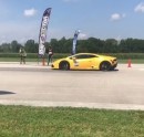 3,000 HP Twin-Turbo Lamborghini Huracan Sets 257 MPH 1/2-mile World Record
