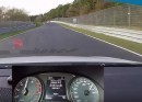 340 HP Seat Leon Cupra Driving into a Nurburgring Dust Storm