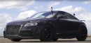 All-tuned Porsche 911 Turbo S Vs Audi TT RS Vs Audi R8 V10 drag race