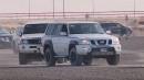 180 Nissan Patrol drive in sync in Dubai for world record