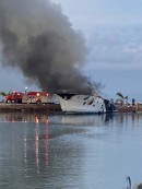 At least 10 vessels were damaged by a marina fire in La Paz, Mexico, and four have already sunk