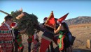 Christmas tree rocket