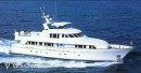 Yacht Chanson burned in the Bahamas after a reported battery malfunction on an electric watertoy