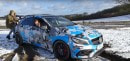 450 HP Mercedes-AMG A45 "Arctic Snowmobile" Goes Offroading