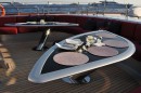 S/Y Maltese Falcon Superyacht Exterior Lounge