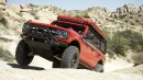 4WP 2021 Ford Bronco Black Diamond showcased in action by 4 Wheel Parts