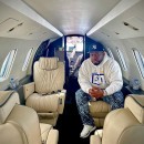 50 Cent on Private Jet