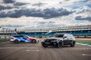 BMW M3 Competition Touring xDrive next to the BMW M3 Touring Moto GP Safety Car