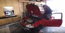 500 HP Honda Civic Goes All Rage Quit on Dyno