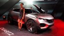 Peugeot Quartz Concept Live Photos from Paris Motor Show 2014