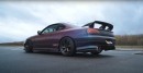 520 hp Nissan Silvia S15 drag races 530 hp Nissan 200SX S13 in the wet