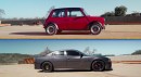 Hoonigan MINI Cooper S vs Dodge Charger Hellcat