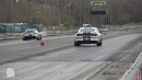 Ford Mustang GT vs Toyota GR Supra on The Drag Race