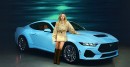 Sydney Sweeney and the custom 2024 Ford Mustang GT