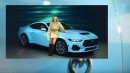 Sydney Sweeney and the custom 2024 Ford Mustang GT