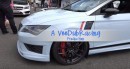 589 HP SEAT Leon Cupra Has AWD and RS3 Gearbox, Does 11s Quarter-Mile
