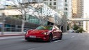 2022 Porsche Taycan GTS and GTS Sport Turismo 2021 LA Auto Show