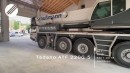 Tadano Faun ATF 220G-5 60-ton mobile crane top speed POV drive on Autobahn by TopSpeedGermany