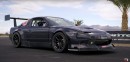 600-HP 240SX Races Menacing Corvette at Chuckwalla, Doesn't Have What It Takes to Keep Up